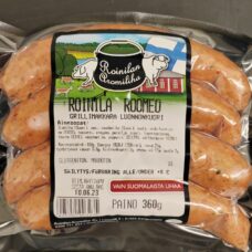 roinila roomeo paunolan muna-auto grillimakkara italia