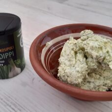 veeran valkosipuli dippi heikkilän yrttitila paunolan tila muna-auto