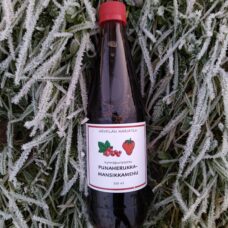 paunolan tila muna-auto punaherukka-mansikkamehu mehu häyrilän tila